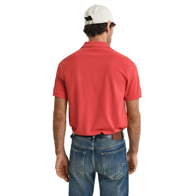 Gant Heren Polo SS 2210.643 Brique