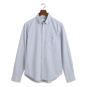 Gant HEREN SHIRT Midden blauw