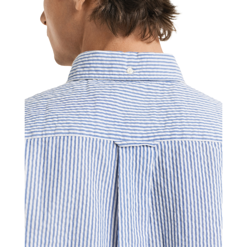 Gant HEREN SHIRT Midden blauw