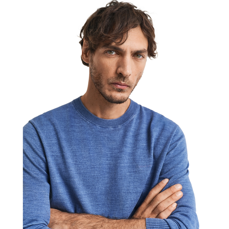 Gant Heren Trui 8050244.423 Midden blauw