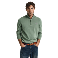 Gant Heren trui met rits 8030564.362 Olijf