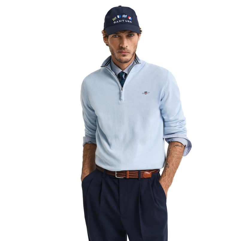 Gant Heren Zipper 8030564.457 Bleu