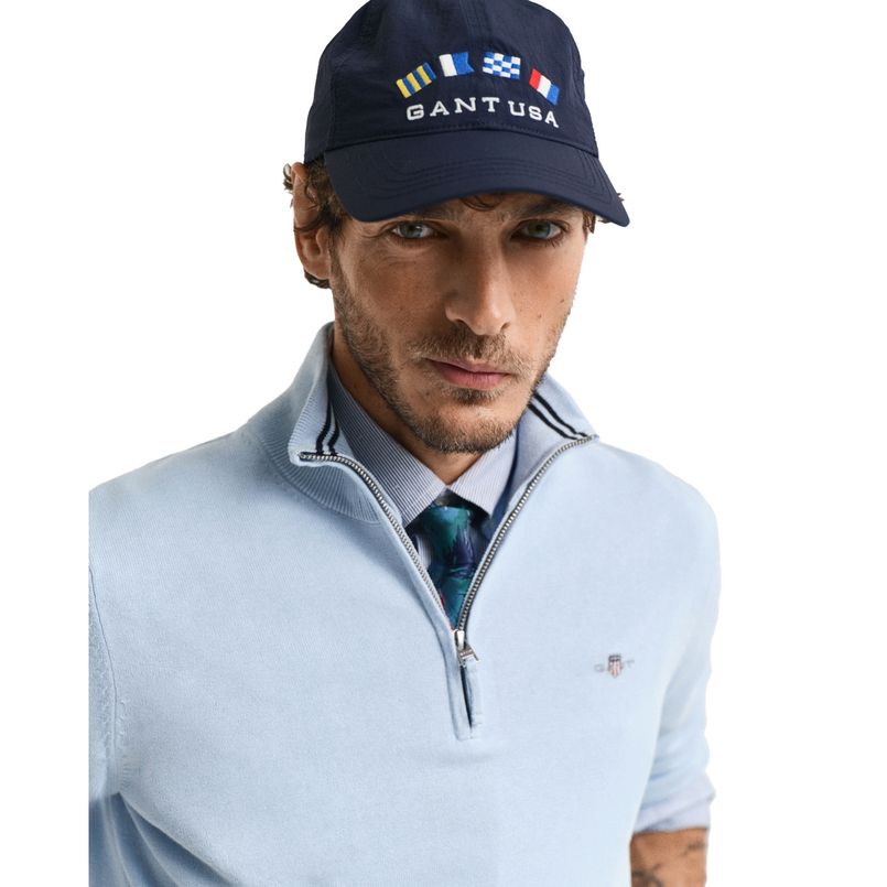 Gant Heren Zipper 8030564.457 Bleu