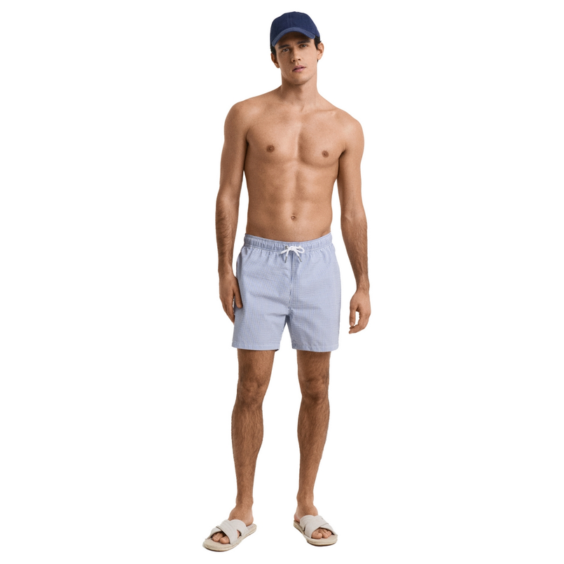 Gant Heren Zwemshorts 922516001.407 Blauw dessin
