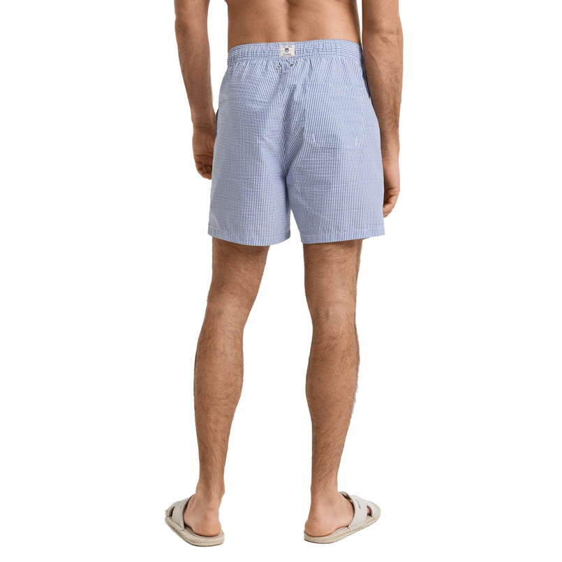 Gant Heren Zwemshorts 922516001.407 Blauw dessin