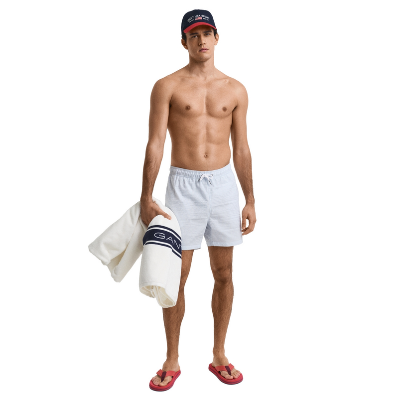 Gant Heren Zwemshorts 922516001.457 Blauw dessin