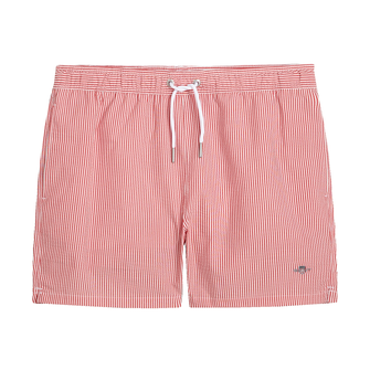 Gant Heren Zwemshorts 922516001.630 Rood dessin
