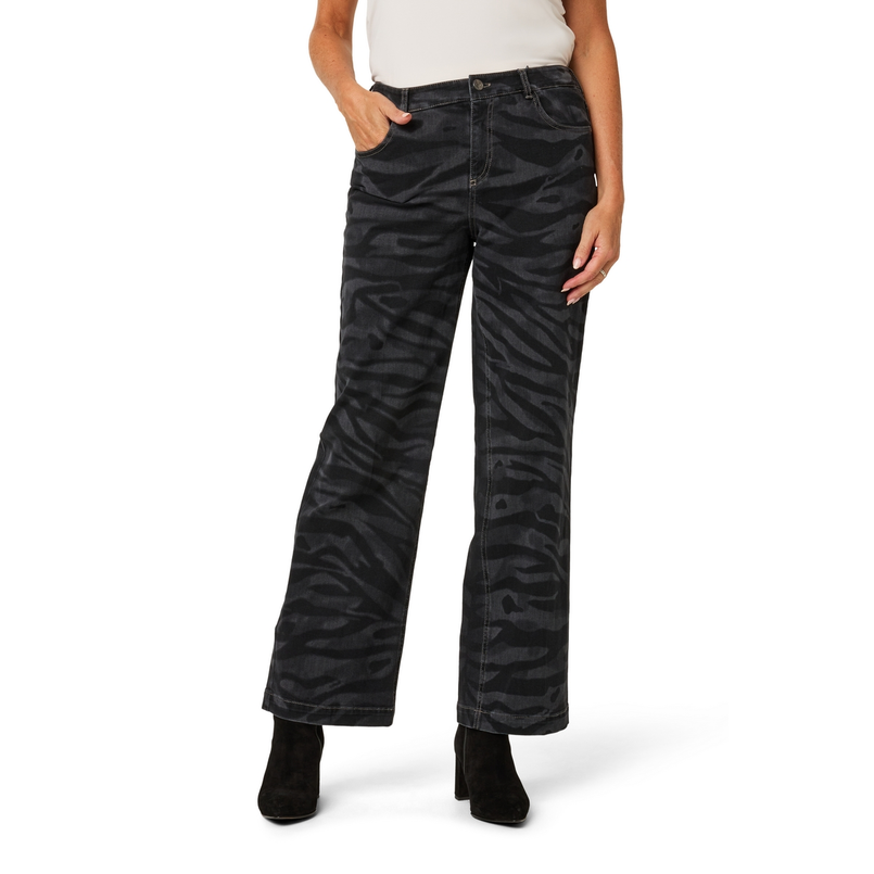 Gardeur Dames Broek Feliza7-s1 670721 Donkergrijs