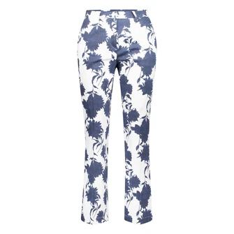 Gardeur Dames Broek Zelma1 645711 Blauw dessin