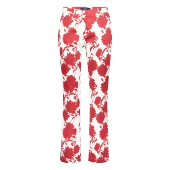 Gardeur Dames Broek Zelma1 645711 Rood