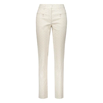 Gardeur Dames Broek Zene51 646591 Blauw dessin