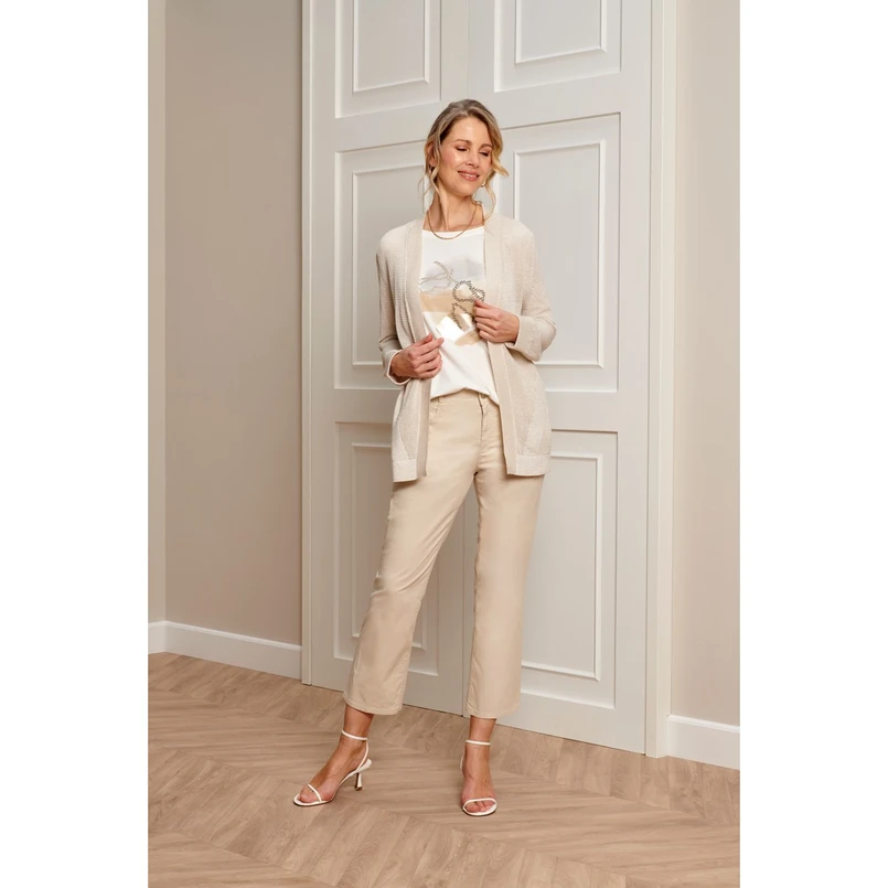 Gardeur Dames Broek Zuri123-hd 80661 Blauw dessin