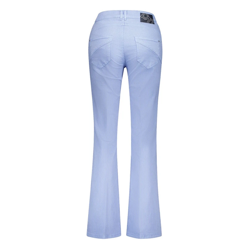 Gardeur Dames Broek Zuri126 80951 Blauw dessin