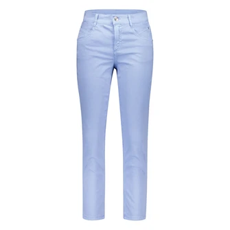 Gardeur Dames Broek Zuri128 80951 Blauw dessin