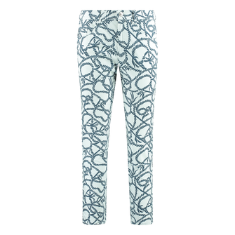 Gardeur Dames Broek Zuri131 646501 Blauw dessin
