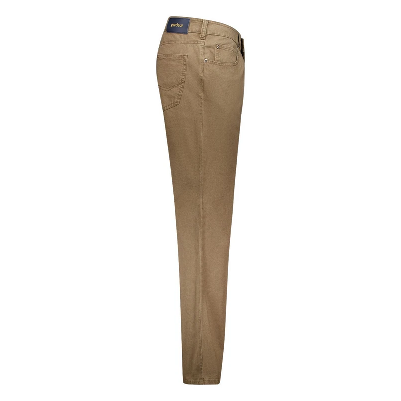 Gardeur Heren Broek Bill-3 441081 Bruin dessin