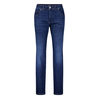 Gardeur Heren Broek Bradley-1 471911 Dark blue denim