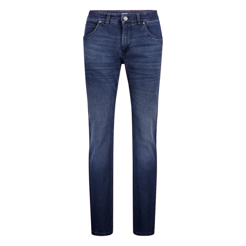 Gardeur Heren Broek Bradley-1 471911 Dark blue denim