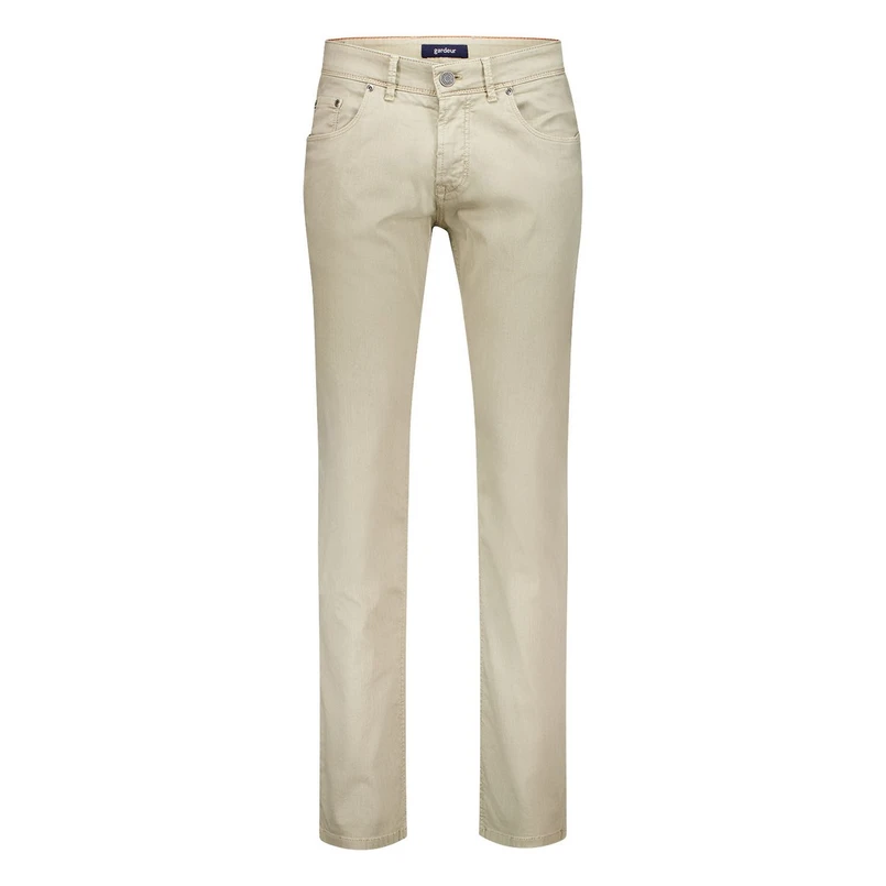 Gardeur Heren Broek Sandro-1 61381 Wit