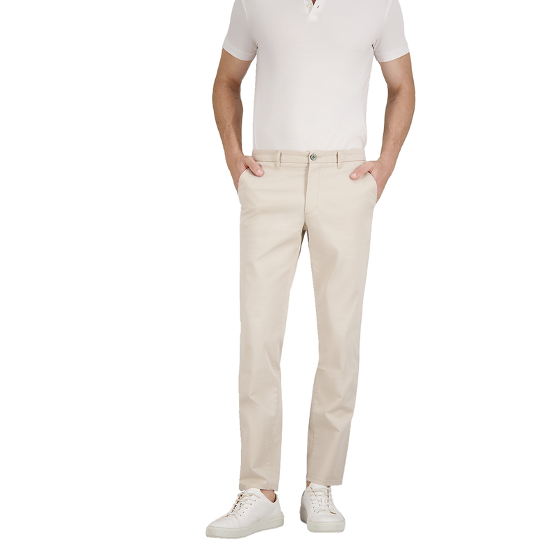 Gardeur Heren Chino Bobby 412841 Bruin dessin