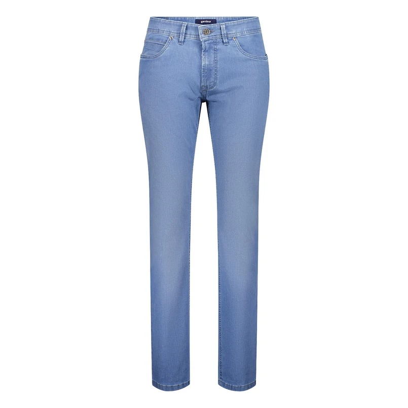 Gardeur Heren Jeans Bradley 472951 Light blue denim