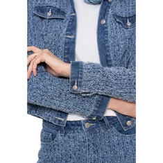 Geisha Bleached blue denim