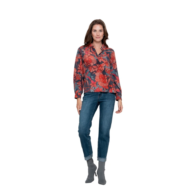 Geisha Bleached blue denim