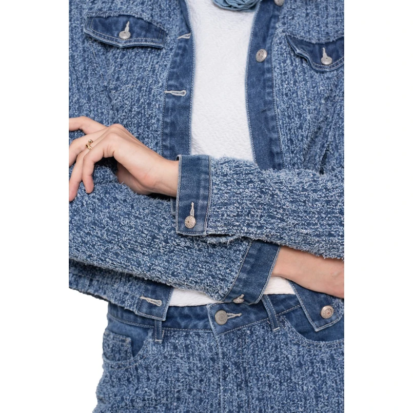 Geisha Bleached blue denim