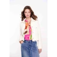 Geisha Dames Blazer 55015-10 OFF-WHITE