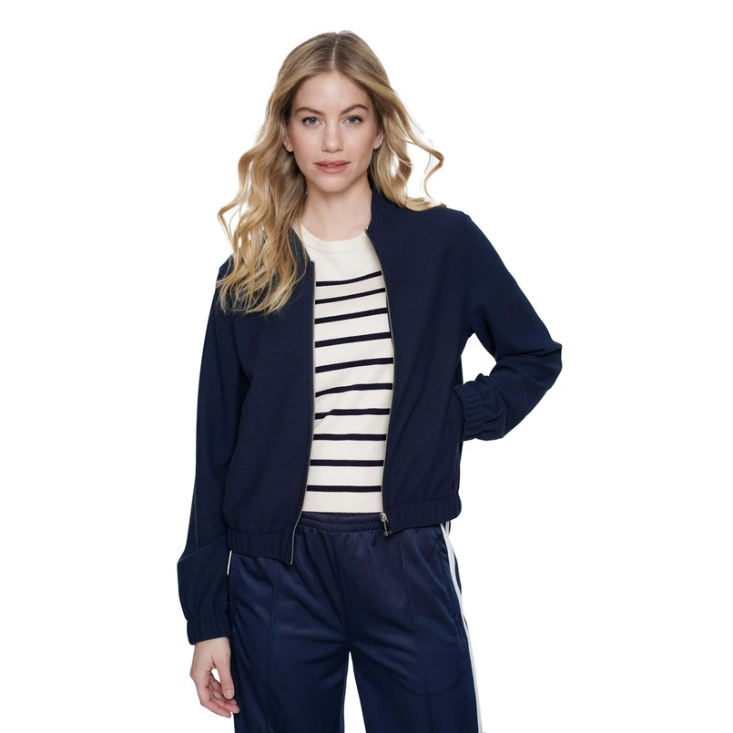 Geisha Dames Blazer 55060-21 Blauw dessin