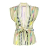 Geisha Dames Blazer 55066-21 Groen dessin