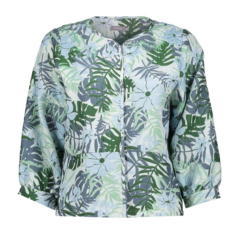 Geisha Dames Blazer 55325-20 Blauw mele