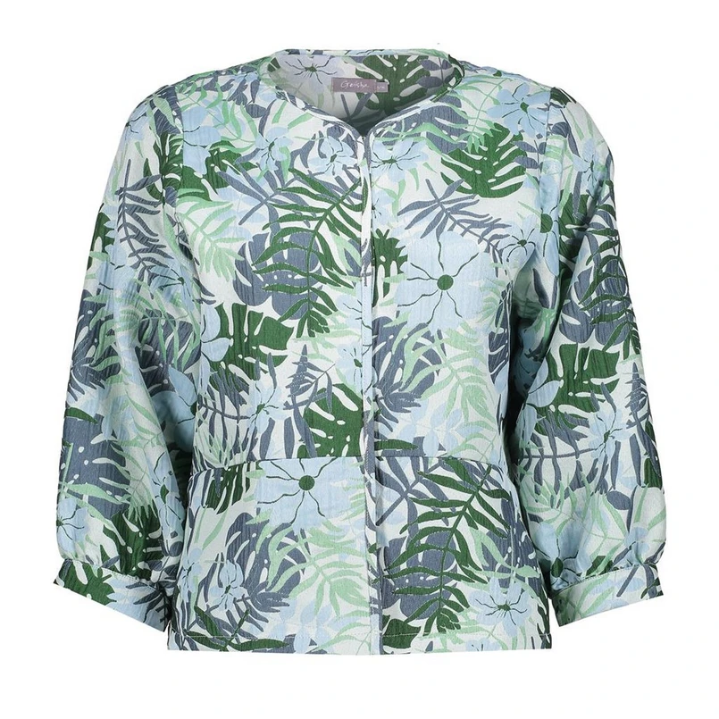 Geisha Dames Blazer 55325-20 Blauw mele