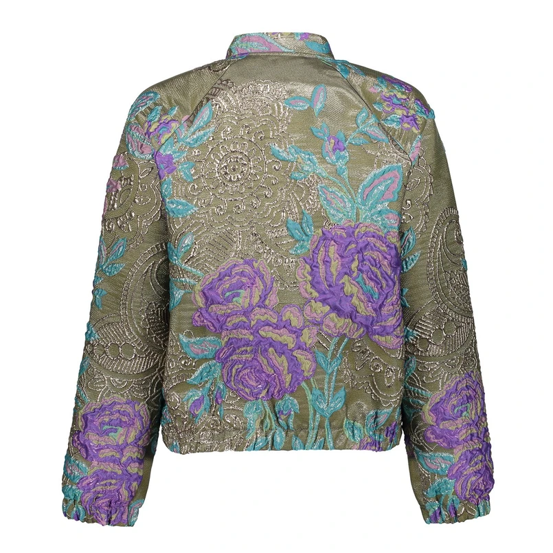 Geisha Dames Blazer 55713-20 Groen dessin
