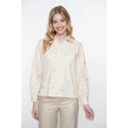 Geisha Dames Blouse 53068-14 OFF-WHITE