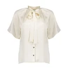 Geisha Dames Blouse 53072-14 OFF-WHITE