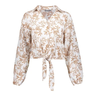 Geisha Dames Blouse 53143-21 Cognac