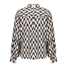 Geisha Dames Blouse 53163-70 Zwart