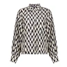 Geisha Dames Blouse 53163-70 Zwart