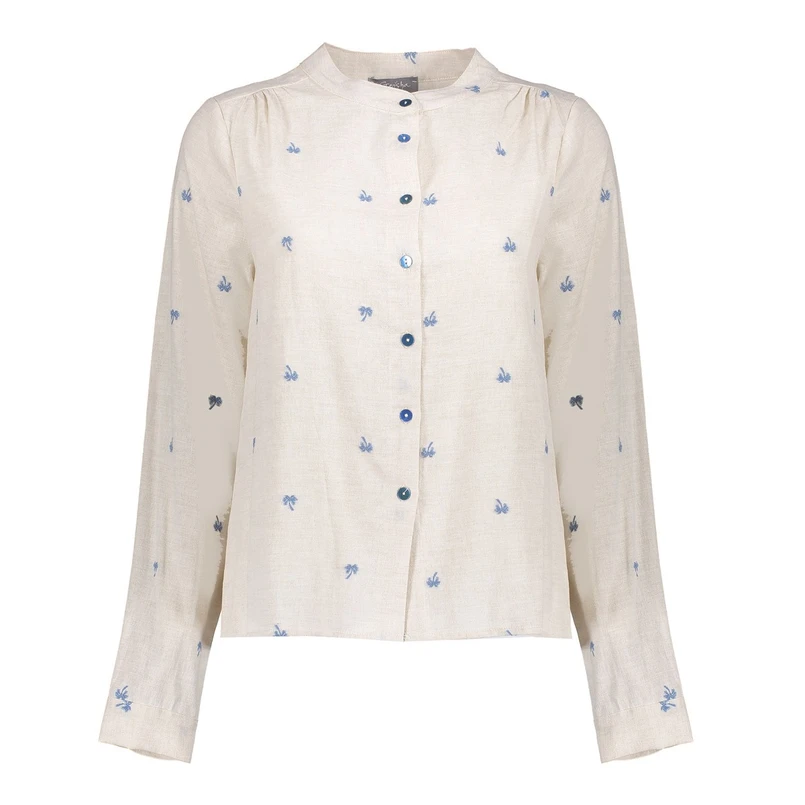 Geisha Dames Blouse 53166-70 Zand