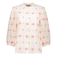 Geisha Dames Blouse 53176-70 OFF-WHITE