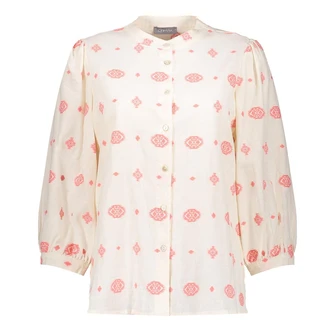 Geisha Dames Blouse 53176-70 OFF-WHITE