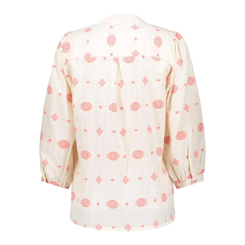 Geisha Dames Blouse 53176-70 OFF-WHITE