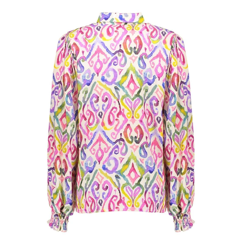 Geisha Dames Blouse 53205-20 OFF-WHITE