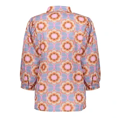Geisha Dames Blouse 53209-20 Bleu
