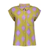 Geisha Dames Blouse 53210-20 Groen dessin