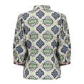 Geisha Dames Blouse 53220-20 Blauw dessin