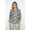 Geisha Dames Blouse 53220-20 Blauw dessin