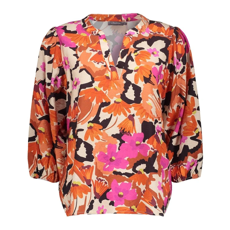 Geisha Dames Blouse 53221-20 Cerise