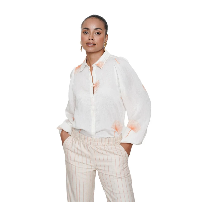 Geisha Dames Blouse 53223-20 Zand